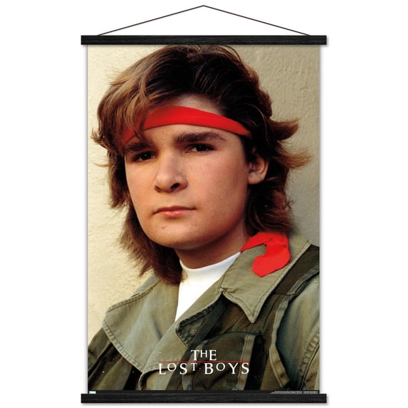 The Lost Boys - Edgar Wall Poster with Wooden Magnetic Frame, 22.375" x 34"