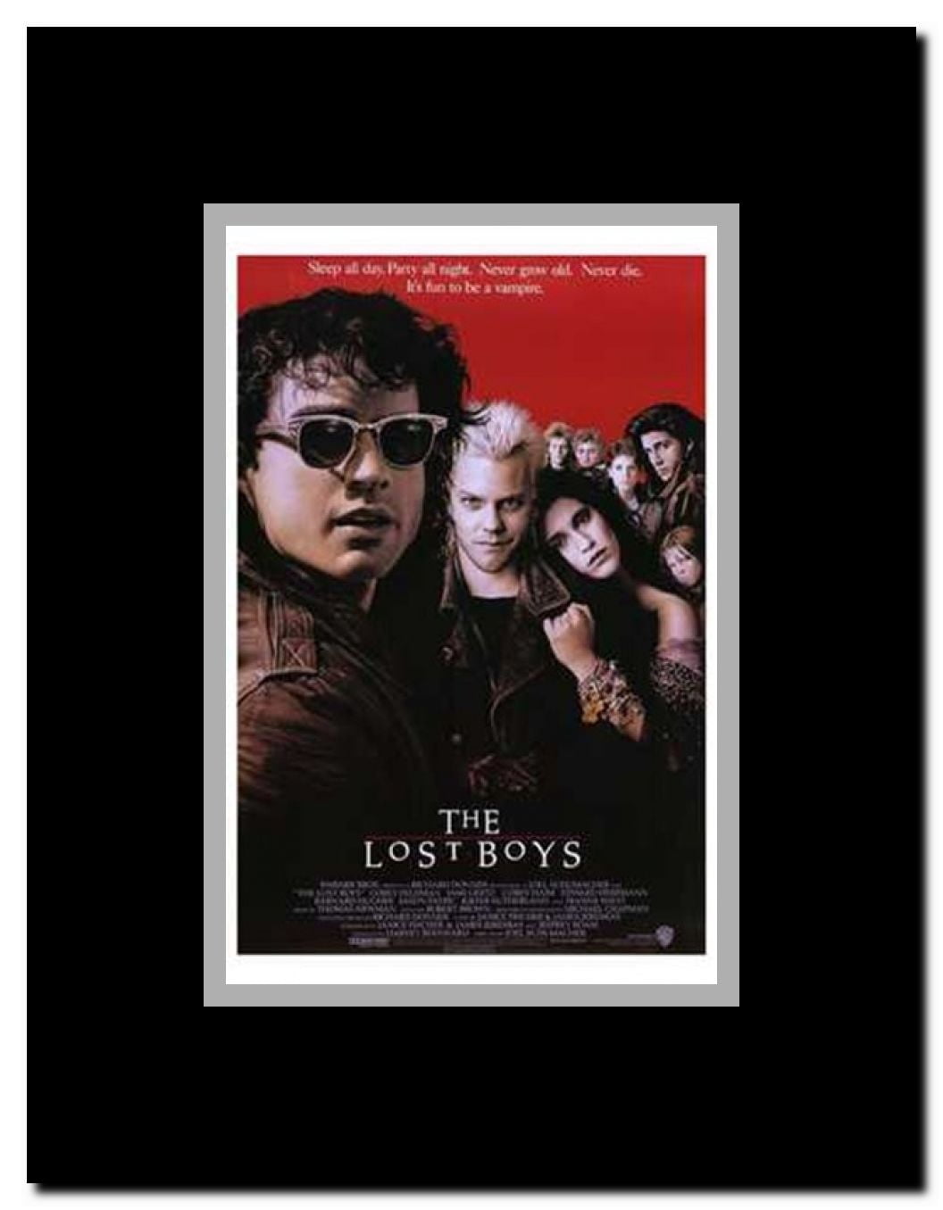 The Lost Boys Framed Movie Poster