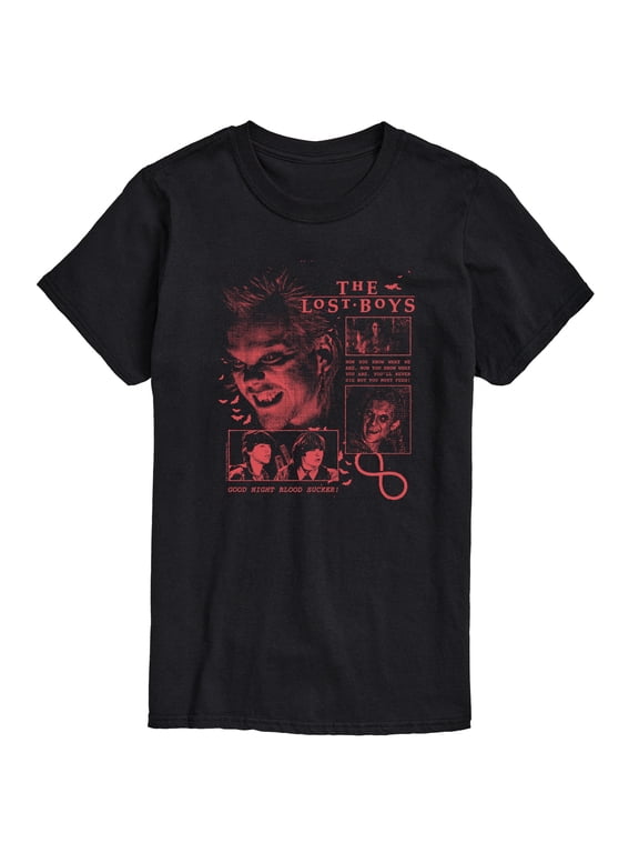 - Lost Boy Grunge Men's Short Sleeve Graphic T-Shirt