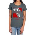 thumbnail image 1 of The Lost Boys Never Die Women's T Shirt, Charcoal, Small, 1 of 6