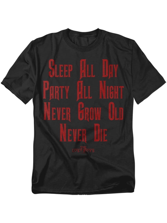 T-Shirt Sleep All Day Quote Unisex Graphic Tee For Men & Women