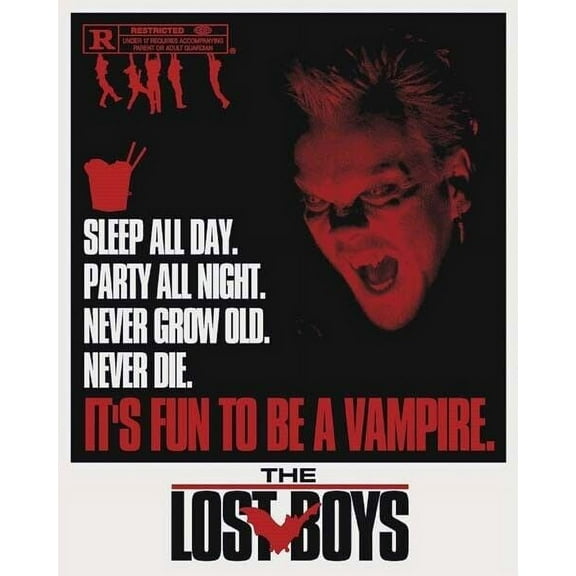 The Lost Boys movie poster artwortk 16x20 poster Kiefer Sutherland