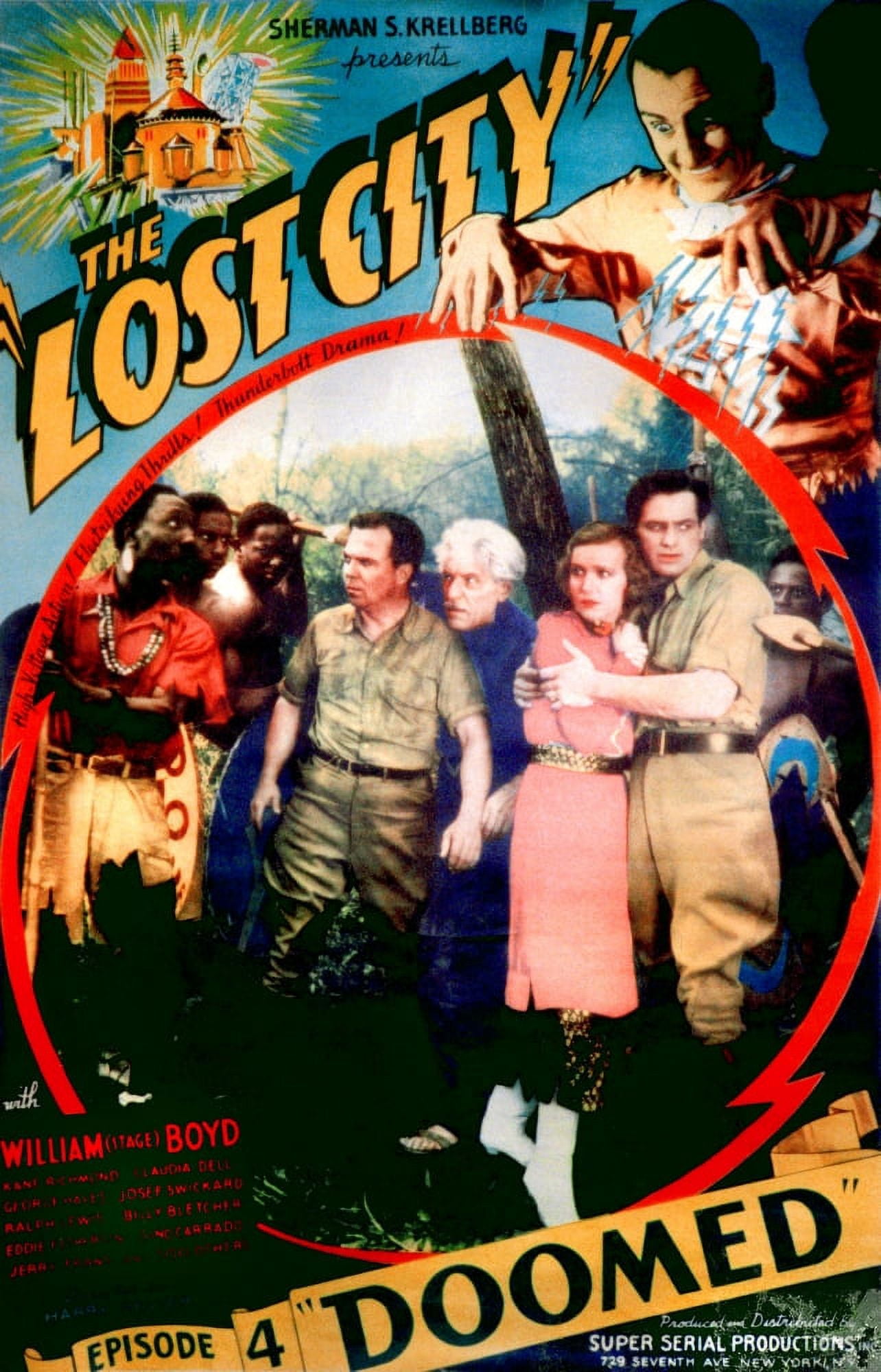 The Lost City Canvas Art - (11 x 17)