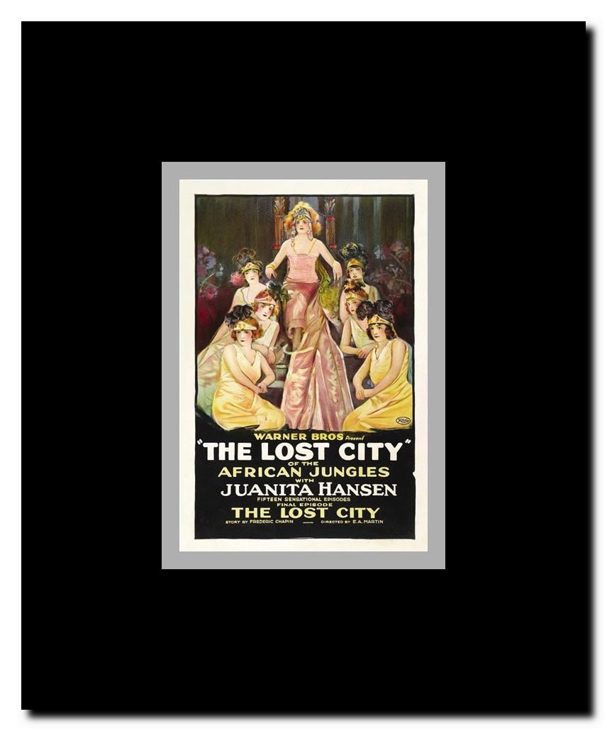 The Lost City Framed Movie Poster