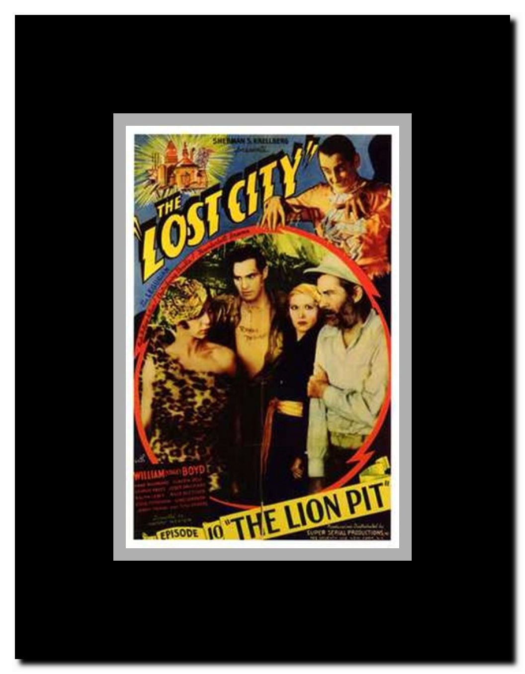 The Lost City Framed Movie Poster