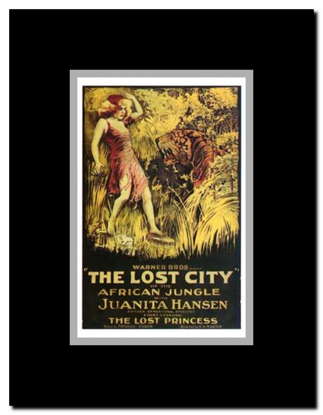 The Lost City Framed Movie Poster
