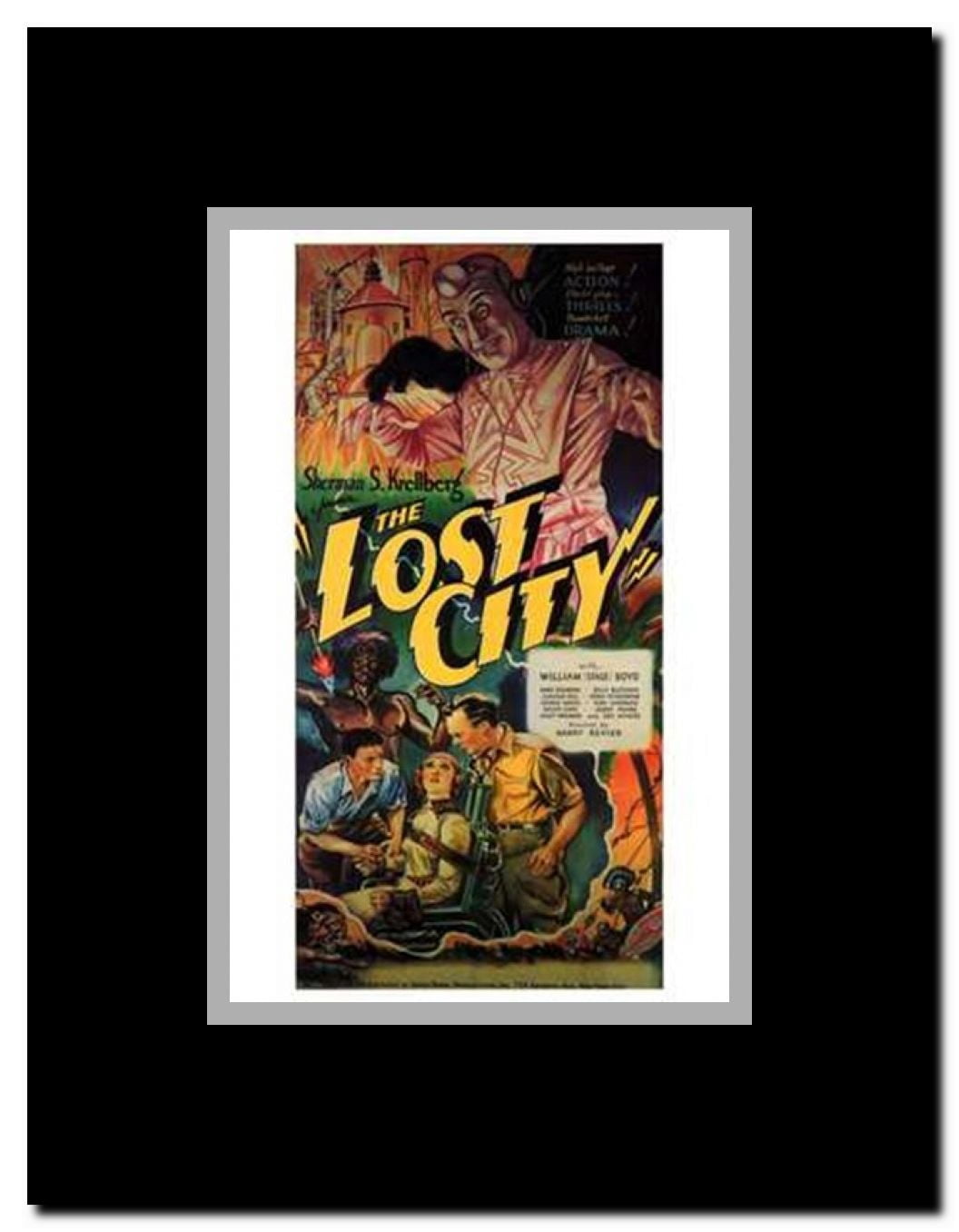 The Lost City Framed Movie Poster