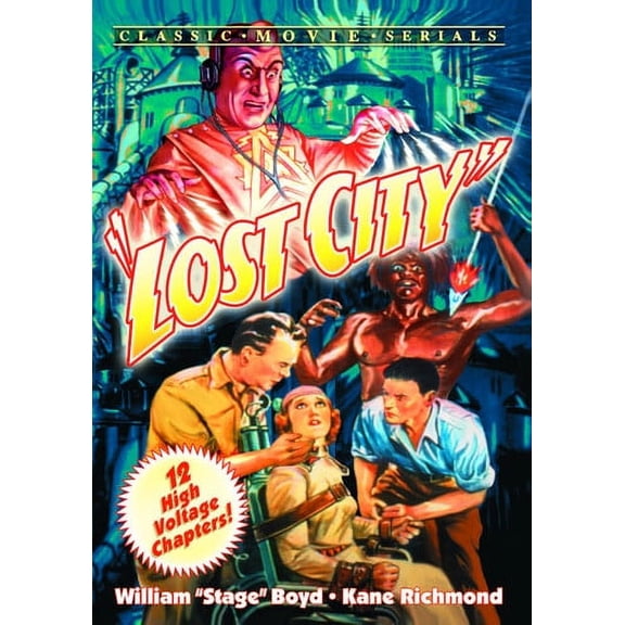 The Lost City: Serial, Chapters 1-12 (DVD), Alpha Video, Sci-Fi & Fantasy