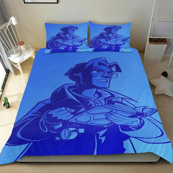 The Lost Empire Themed Bed Sheet Set Three Piece Set 53x79 Inches Comfortable And Skin Friendly Unique Design Creating A Star Studded Night