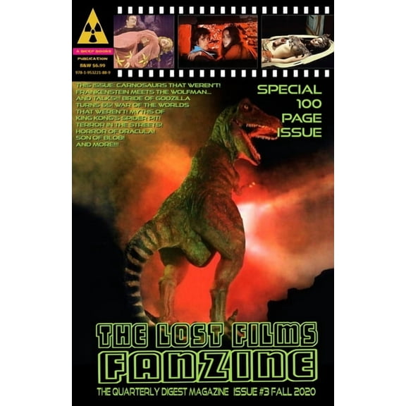 The Lost Films Fanzine #3: (B&W/Variant Cover B), (Paperback)