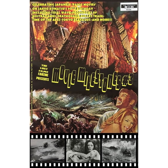 The Lost Films Fanzine Presents Movie Milestones #3: (Black and White/Variant Cover C), (Paperback)