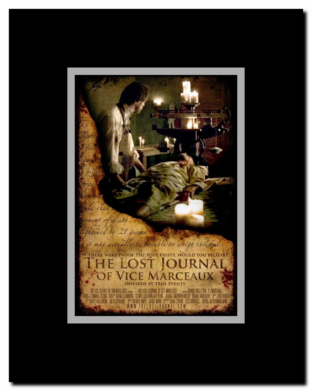 The Lost Journal of Vice Marceaux Framed Movie Poster