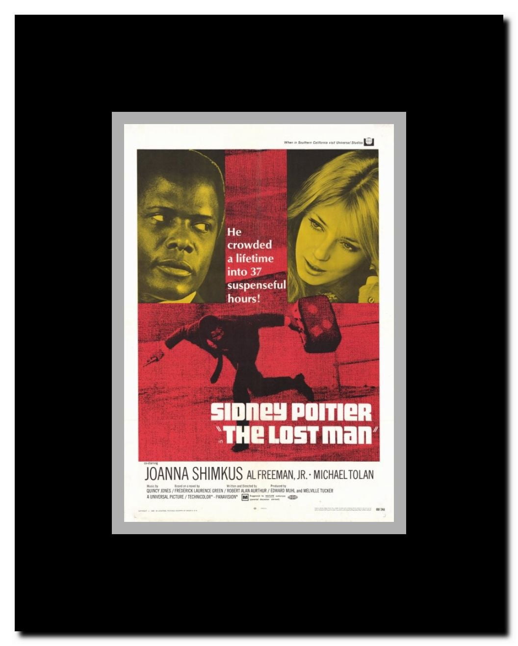 The Lost Man Framed Movie Poster