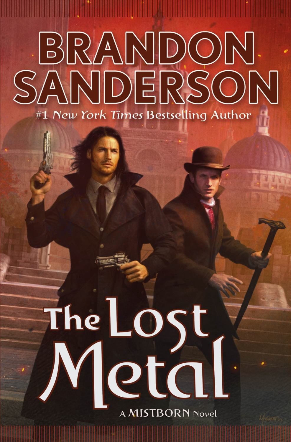 Distborn Brandon Sanderson, Paperback Book, The Lost Metal, A Mistborn Novel ...