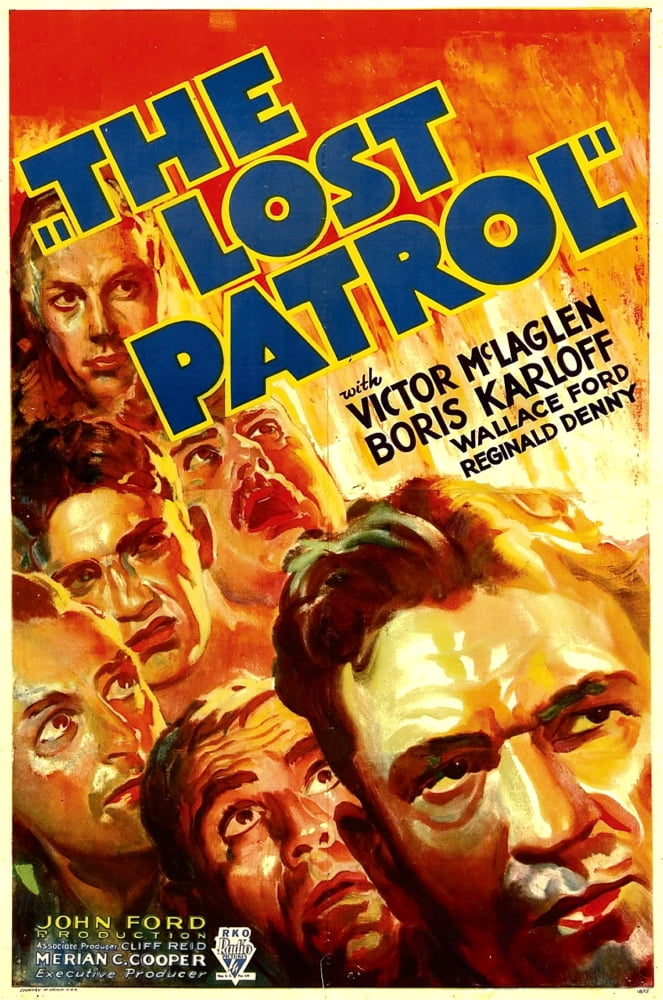 The Lost Patrol Canvas Art -  (11 x 17)