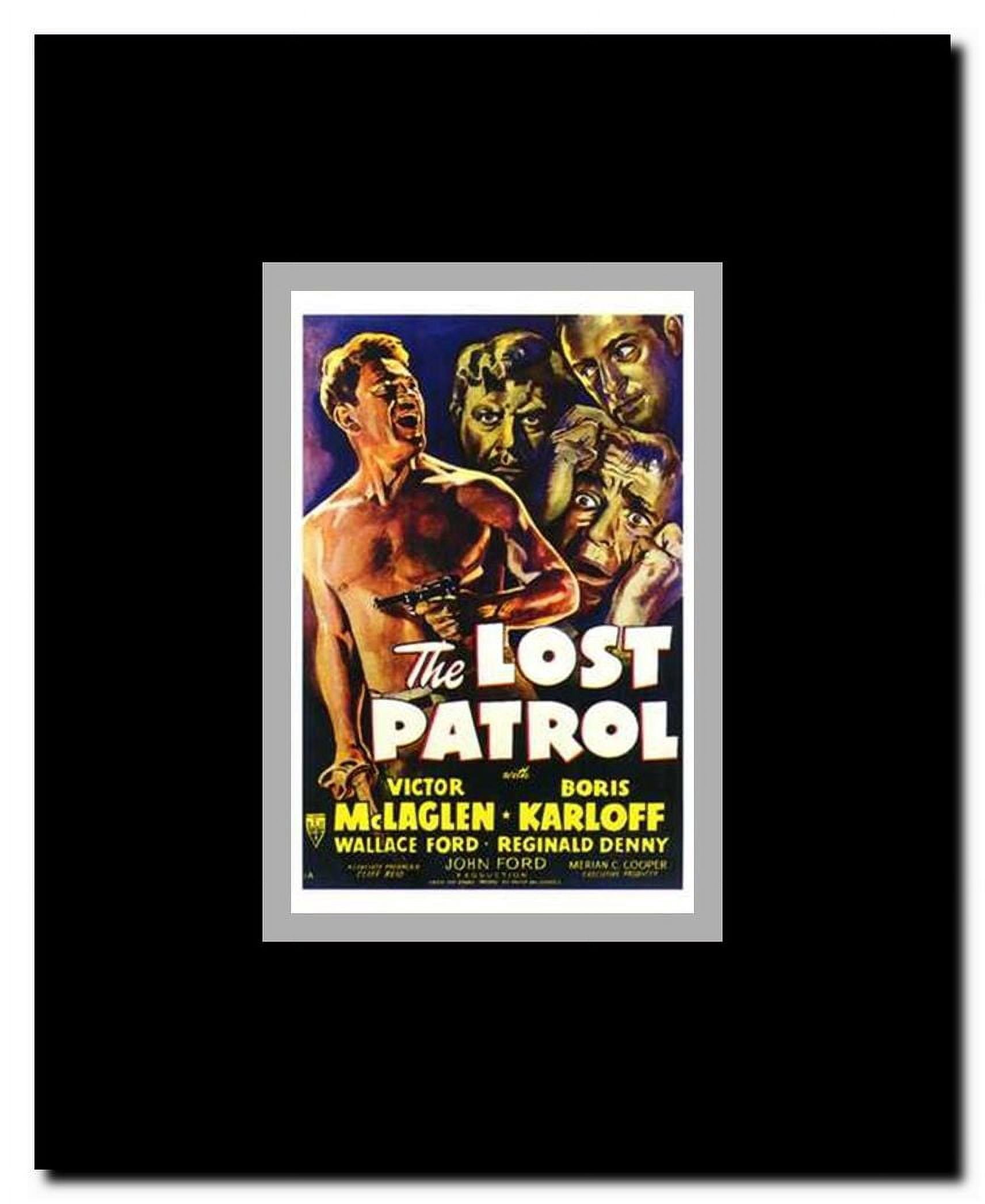 The Lost Patrol Framed Movie Poster