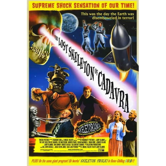 The Lost Skeleton of Cadavra Movie POSTER 11" x 17" Style B