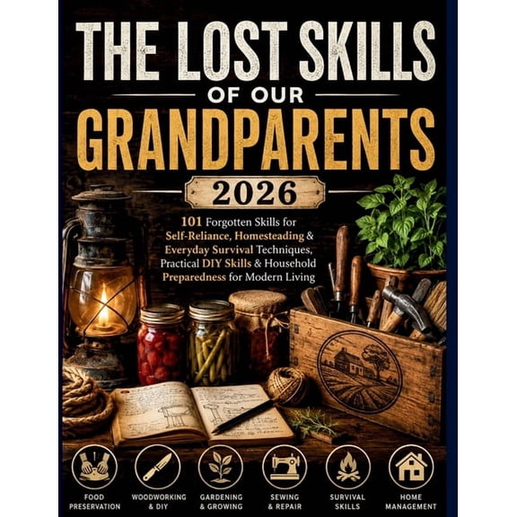 The Lost Skills of Our Grandparents 2026: 101 Forgotten Skills for Self-Reliance, Homesteading & Everyday Survival Techn, (Paperback)