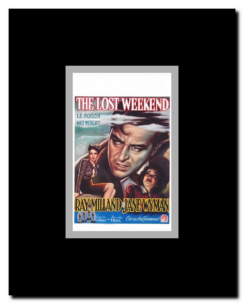 The Lost Weekend Framed Movie Poster