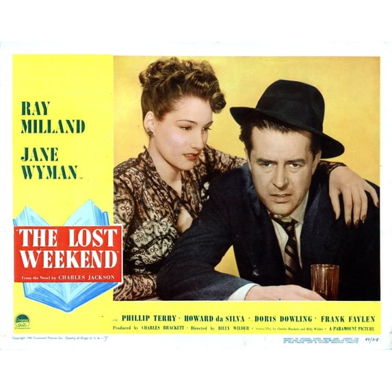 The Lost Weekend Movie Poster Masterprint (14 x 11)