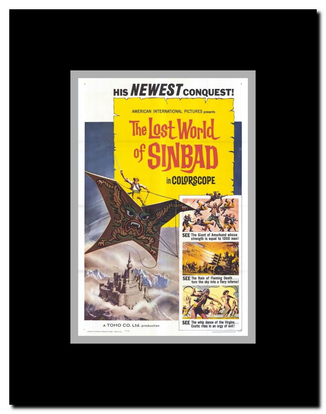 The Lost World of Sinbad Framed Movie Poster