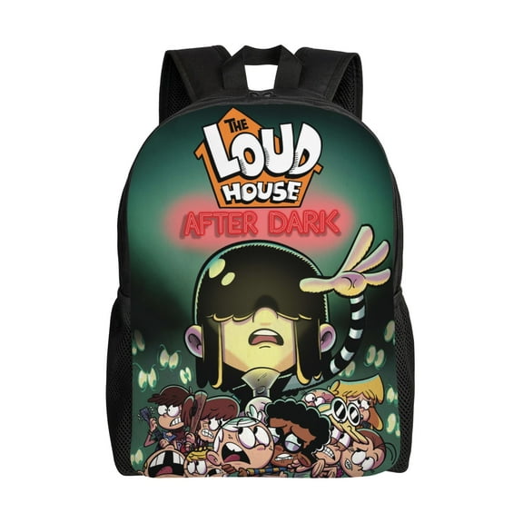 The Loud House Backpack Casual Daypack Travel Laptop Backpack Large Capacity Bag Gifts
