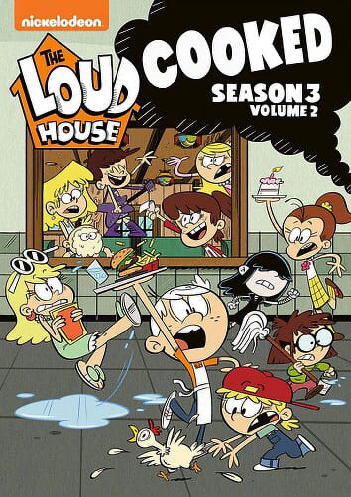The Loud House: Cooked - Season 3, Vol. 2 (DVD), Nickelodeon, Kids & Family