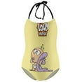 thumbnail image 1 of The Loud House Girl's One-Piece Swimsuit Bathing Suit Soft Stretchy Children's Swimwear Swim Attire for Vacation 12-14Y(170cm), 1 of 8