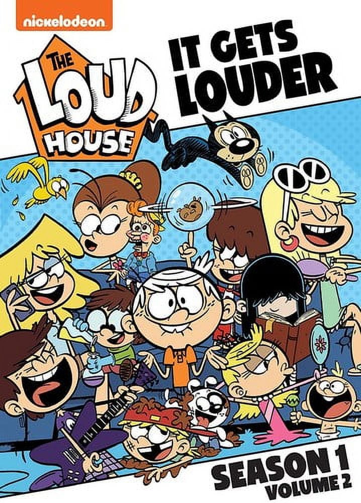 The Loud House: It Gets Louder - Season 1, Vol. 2 (DVD), Nickelodeon, Animation