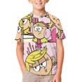 thumbnail image 1 of The Loud House Kid Shirts Unisex Casual Tops 3D Print Graphic Tees Short Sleeve T Shirts for Boys Girls 110CM, 1 of 8