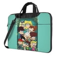 thumbnail image 1 of The Loud House Laptop Carrying Case 14 Inch Laptop Bag Computer Protective Case Shoulder Strap Carrying Briefcase Messenger Bag, 1 of 9