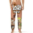 thumbnail image 1 of The Loud House Men's Sleeping Pants Soft Pajama Lounge Pants Casual Sleep Pants 2XL, 1 of 7