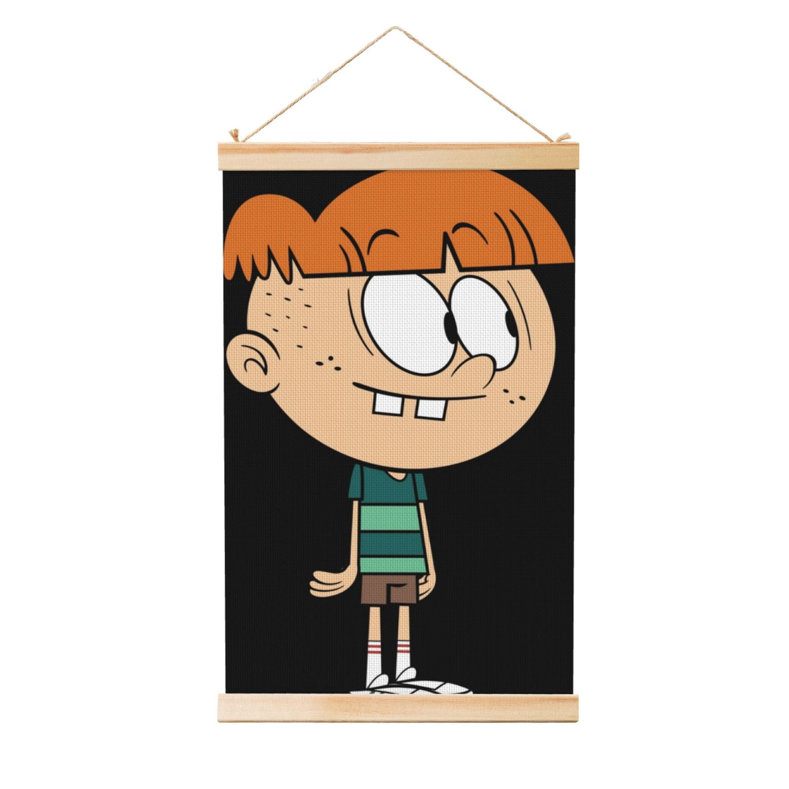 The Loud House Poster Canvas Wooden Shaft Hanging Poster Home Decor ...