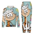 thumbnail image 1 of The Loud House Sweatshirt & Sweatpants Tracksuit Sets Printed Casual Pullover Hoodie & Pants Set XL, 1 of 9