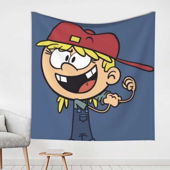 The Loud House Tapestry 59x59 Inch Wall Hanging Blanket Soft Tablecloth Wall Hanging Tapestries Home Decor Posters For Home Dormitory
