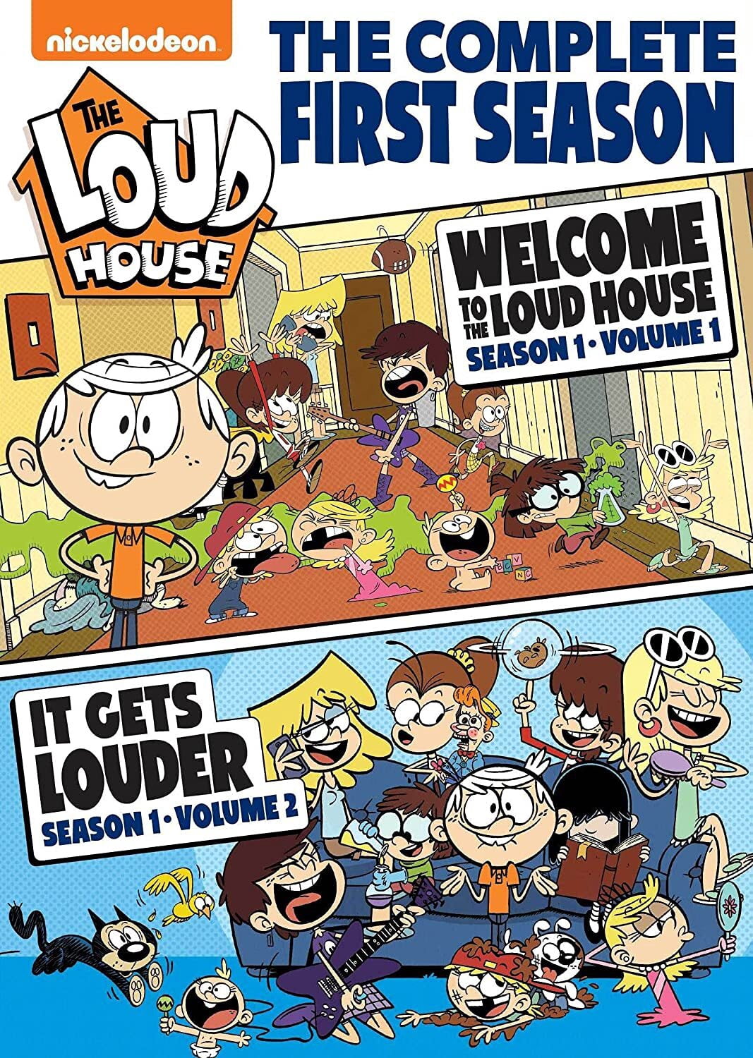 Loud House, DVD, Complete First Season, Kids Family Viewing