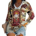 thumbnail image 1 of The Loud House Womens T Shirts V Neck Long Sleeve Tops Causal Loose Summer T-Shirts 4XL, 1 of 7