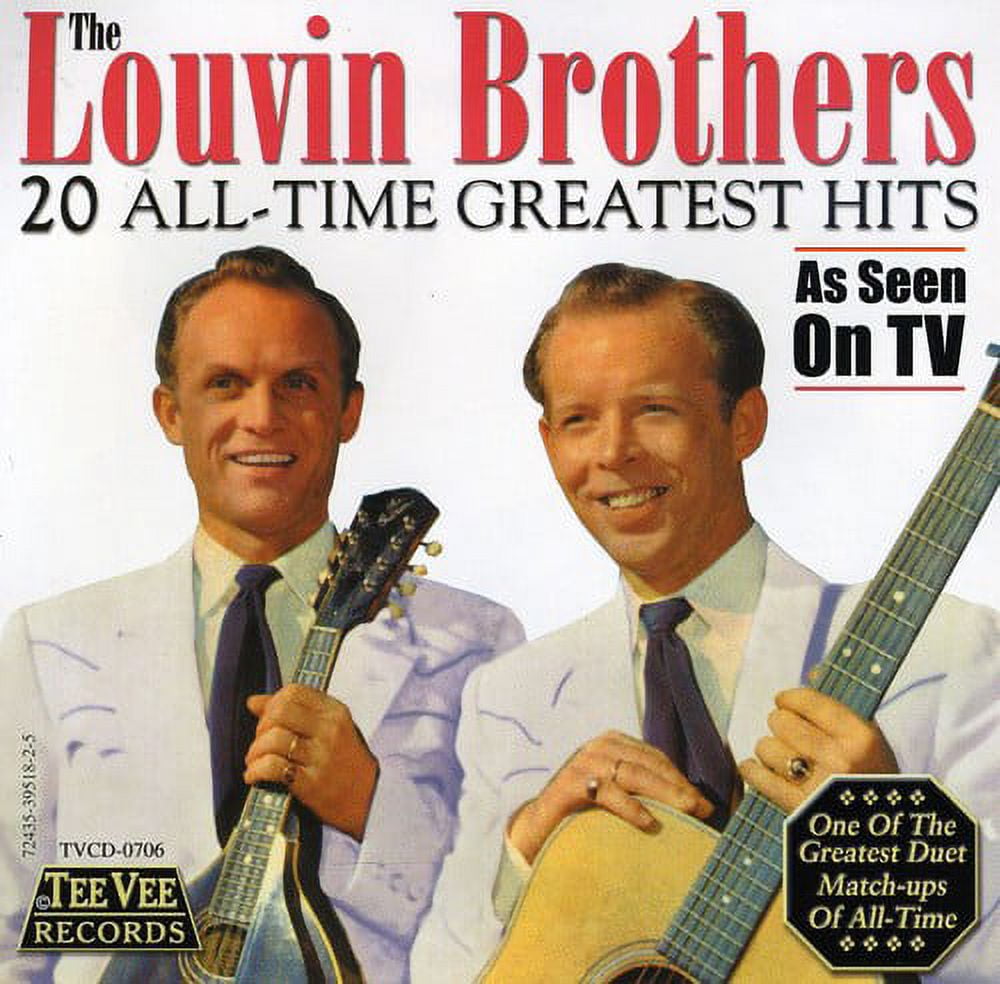 TEEVEE RECORDS The Louvin Brothers - 20 All-Time Greatest Hits - Christian Country - CD