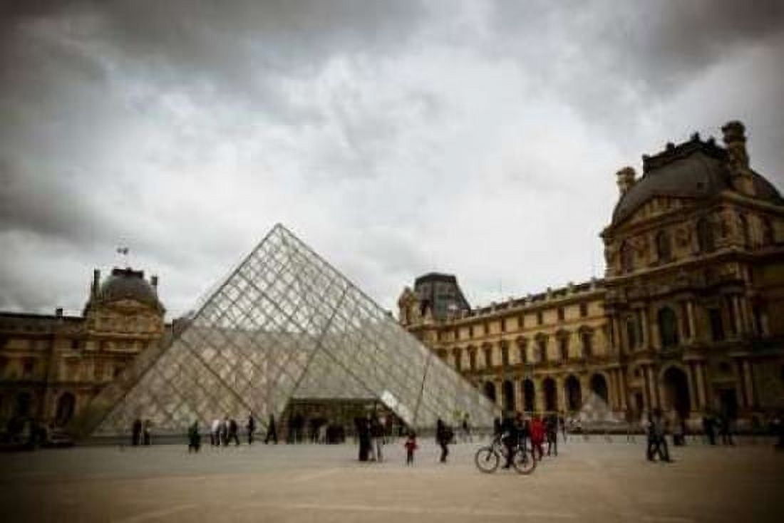 The Louvre I Canvas Art - Erin Berzel (24 x 36)
