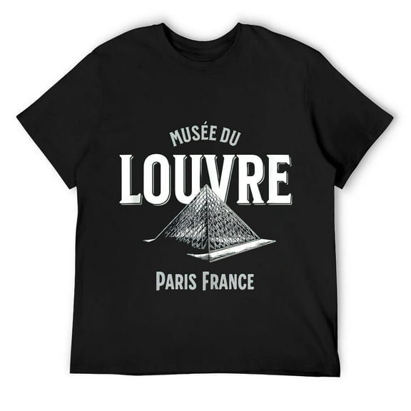 The Louvre Museum Pyramid Paris France T Shirts