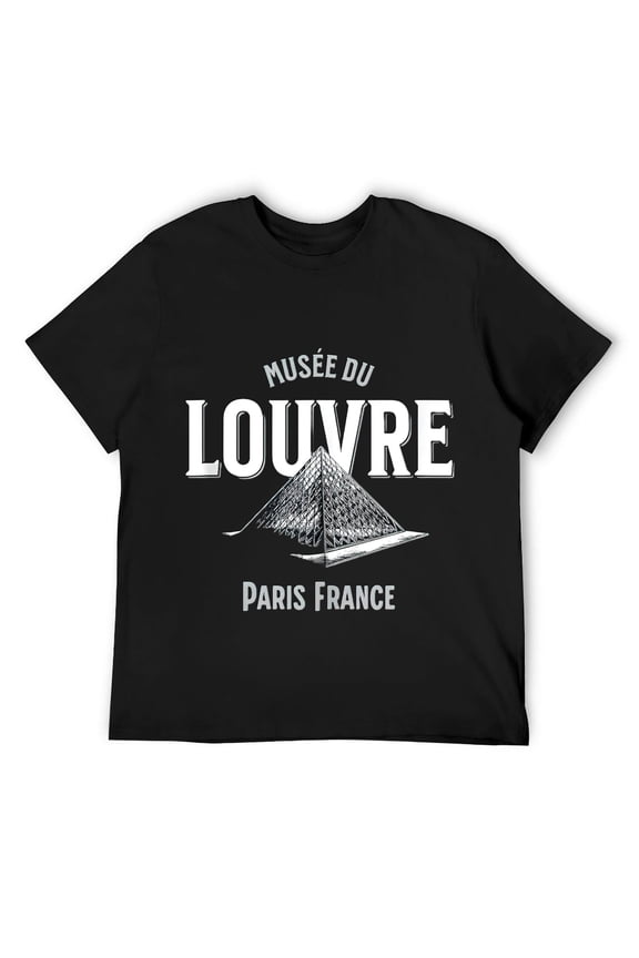 The Louvre Museum Pyramid Paris France T Shirts