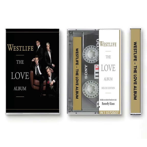 The Love Album Fanmade Analog Cassette Tape | Pop Album Collectible | Romantic Ballads & Love Song Covers | Retro Music Gift