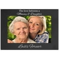 thumbnail image 1 of The Love Between A MawMaw & Granddaughter Engraved Anodized Aluminum Hanging/Tabletop Personlized Group Family Photo Picture Frame, 1 of 2