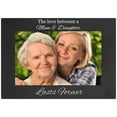 thumbnail image 1 of The Love Between A Mum & Daughter Engraved Anodized Aluminum Hanging/Tabletop Personlized Group Family Photo Picture Frame, 1 of 2