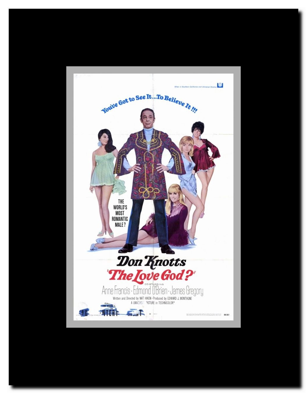 The Love God? Framed Movie Poster