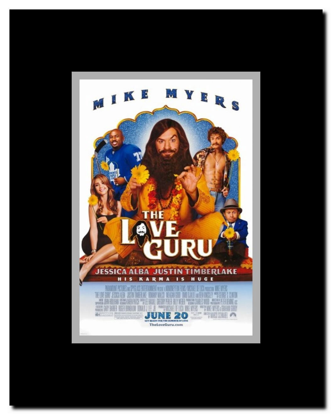 The Love Guru Framed Movie Poster