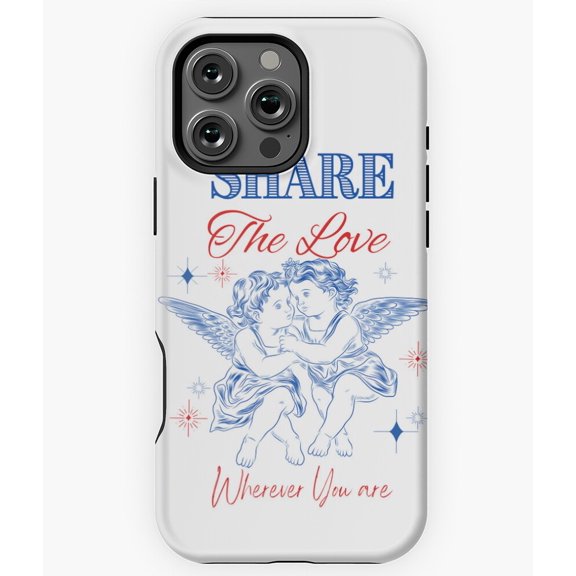 The Love Of Cupid Twins Art N4325 Phone Case for iPhone 17 16 15 14 13 12 11 Pro Max