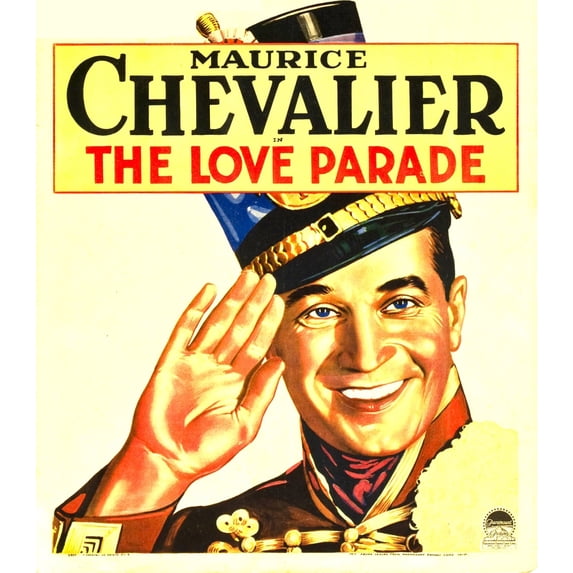 The Love Parade Maurice Chevalier On Window Card 1929 Movie Poster Masterprint (11 x 17)