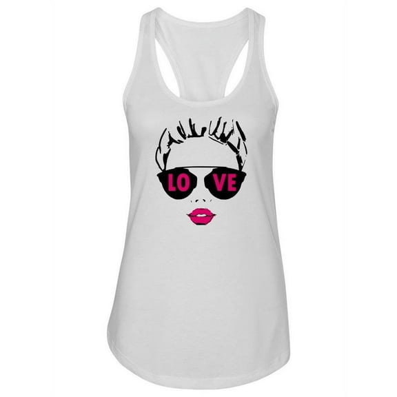 The Love Sunglasses Tank Women -Image by Shutterstock, Female x-Small