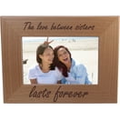Sisters Make Best Friends Wood Picture Frame - Great Gift for Birthday, or Christmas Gift for Sister, Sisters